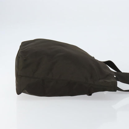 Prada Vintage Zip Tote Tessuto, KHAKI, NYLON, Tote bag