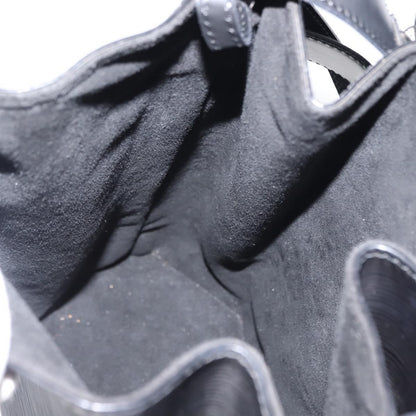 Louis Vuitton Vintage Sac d'Epaule Handbag Epi Leather, BLACK, LEATHER, Handbag