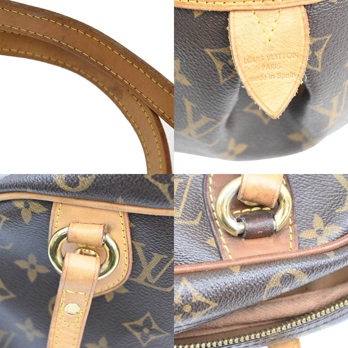 Louis Vuitton Montorgueil Handbag Monogram Canvas, BROWN, CANVAS, Shoulder bag