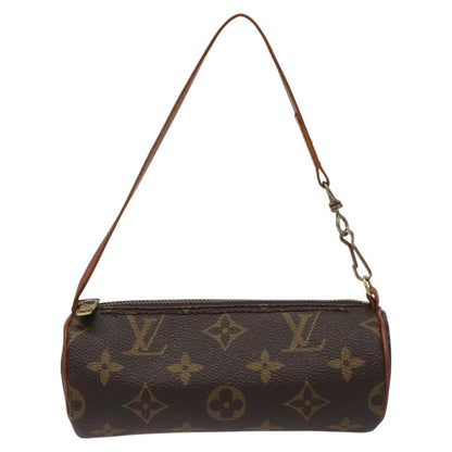 Louis Vuitton Papillon Pochette Monogram Canvas, BROWN, CANVAS, Handbag