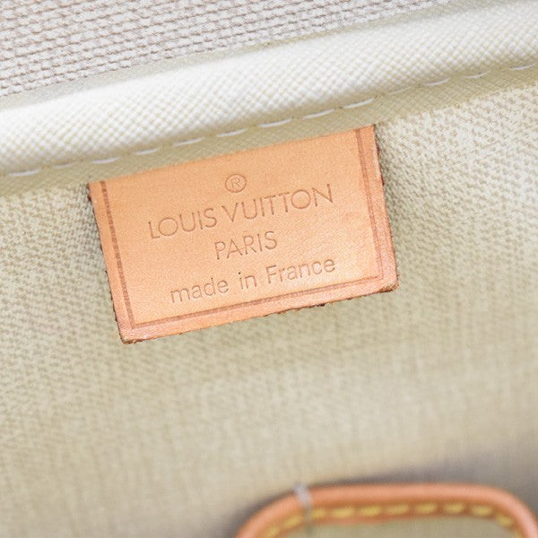 Louis Vuitton Deauville Handbag Monogram Canvas, BROWN, CANVAS, Handbag