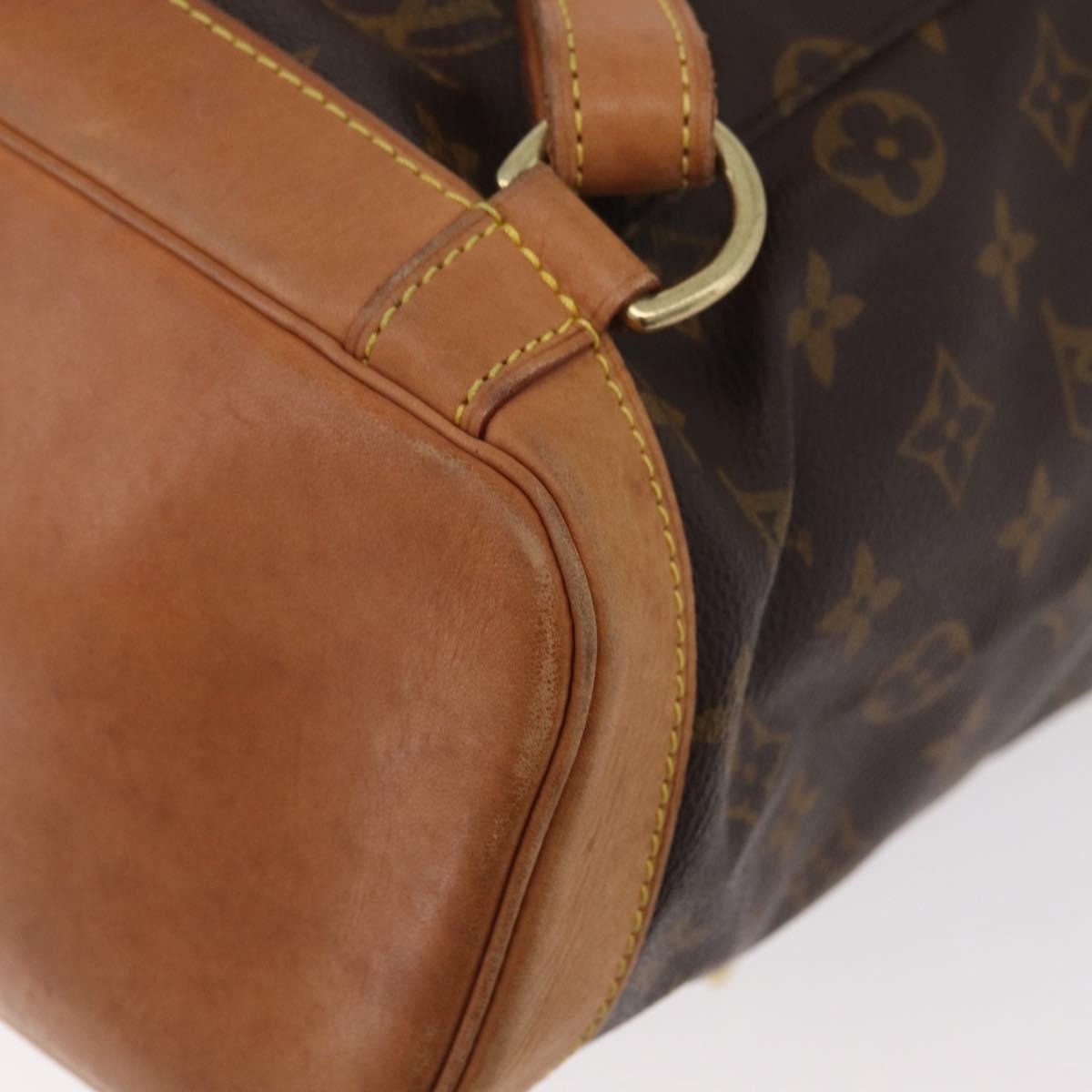 Louis Vuitton Vintage Montsouris Backpack Monogram Canvas, Brown, Canvas, Backpack