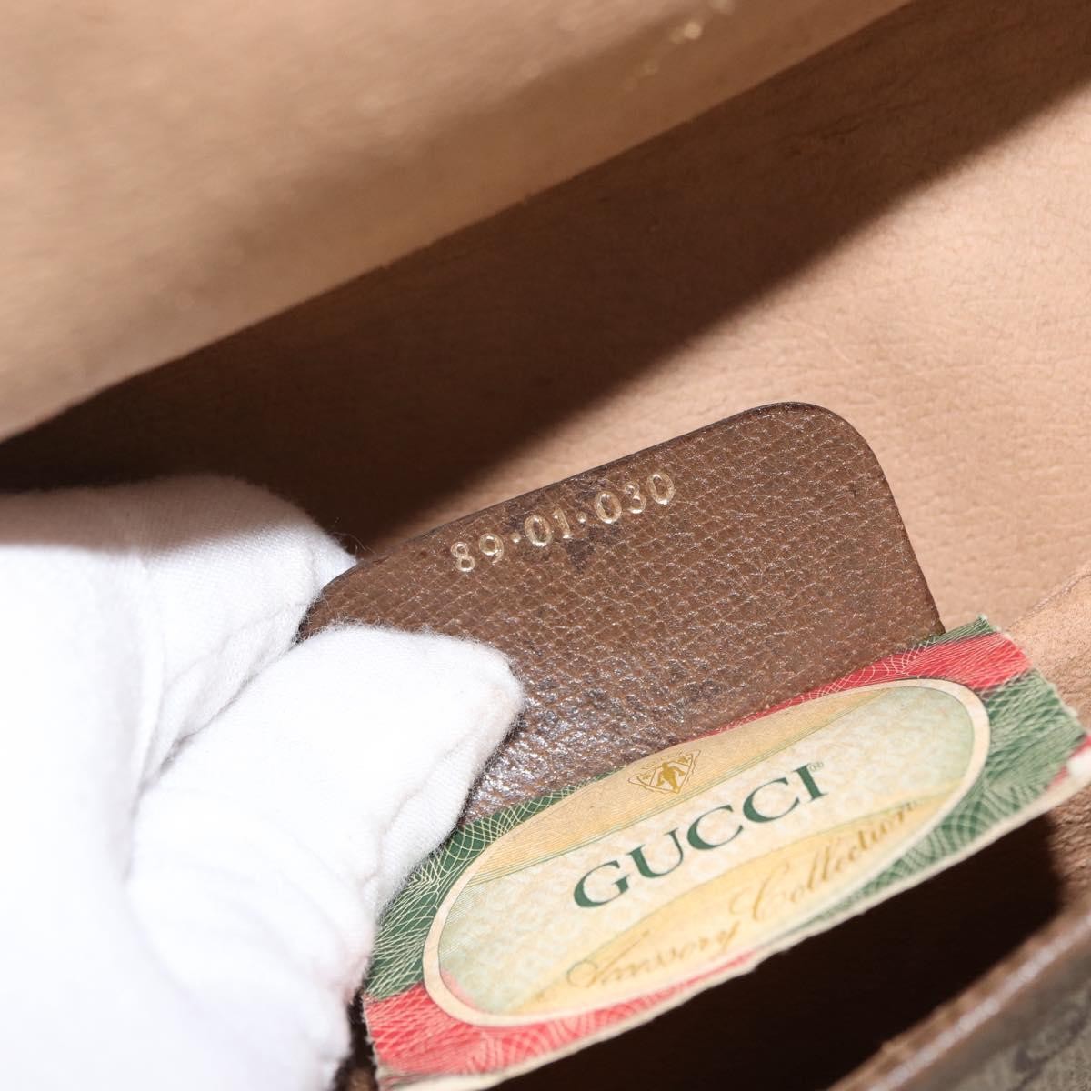 Gucci Vintage old clutch Canvas, BEIGE, PVC, Clutche & pouche