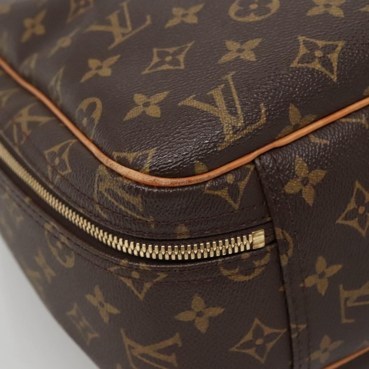 Louis Vuitton Excursion Handbag Monogram Canvas, BROWN, CANVAS, Handbag