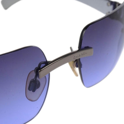 Chanel Logo CC Sunglasses Metal, PURPLE, METAL, Sunglasse