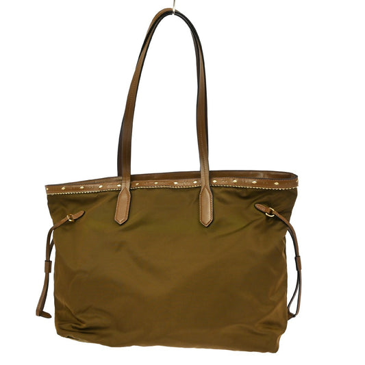 Prada Vintage Tote Tessuto, BROWN, NYLON, Tote bag