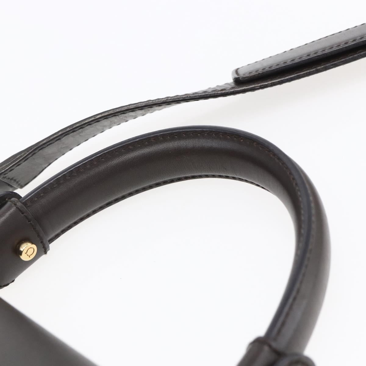 Salvatore Ferragamo Sofia Satchel Leather, BROWN, LEATHER, Handbag