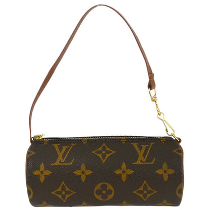 Louis Vuitton Papillon Pochette Monogram Canvas, BROWN, CANVAS, Clutche & pouche