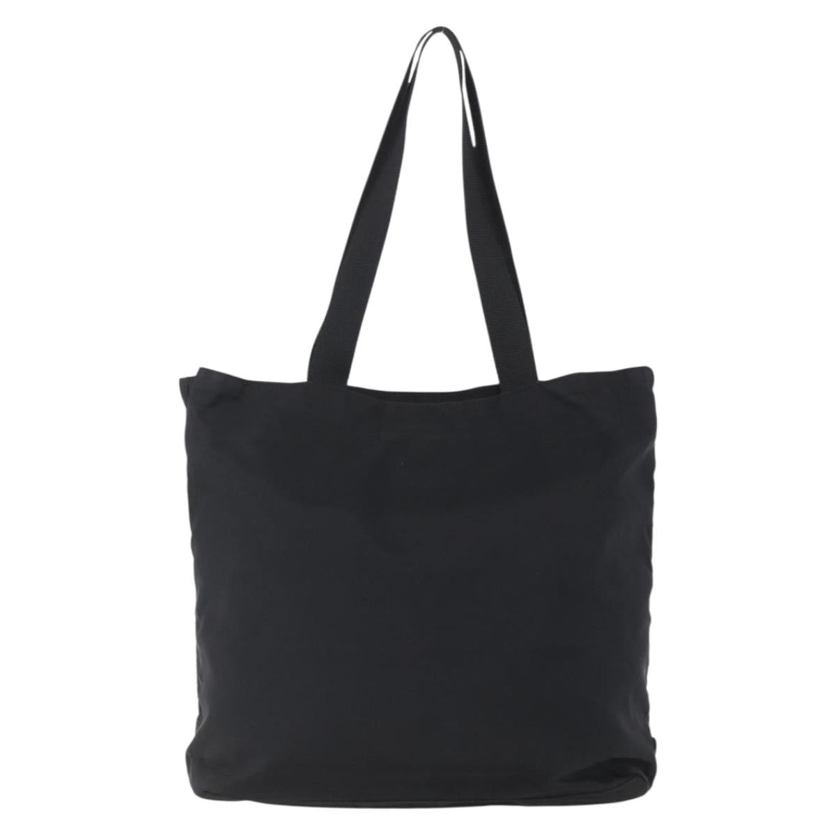 Prada Vintage Tote Tessuto, BLACK, NYLON, Tote bag
