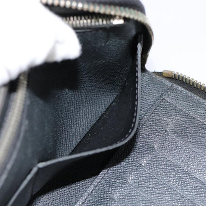 Louis Vuitton Zippy wallet vertical Taïga, GRAY, LEATHER, Wallets