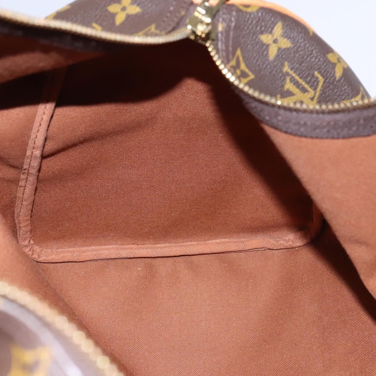 Louis Vuitton Keepall Bag Monogram Canvas, BROWN, CANVAS, Travel bag