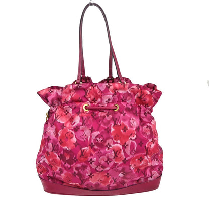 Louis Vuitton Noefull Handbag Ikat Nylon, Pink, Nylon, Shoulder Bag