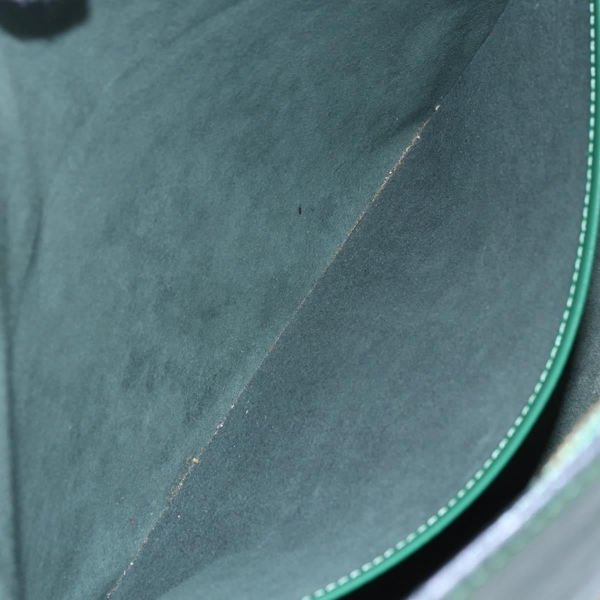 Louis Vuitton Lussac Handbag Epi Leather, GREEN, LEATHER, Shoulder bag
