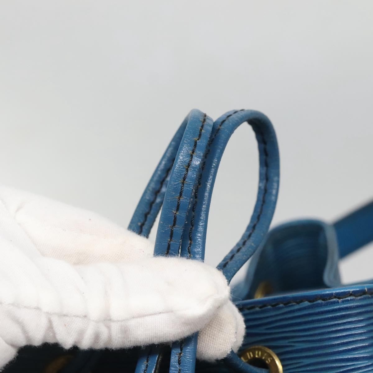 Louis Vuitton Noe Handbag Epi leather, BLUE, LEATHER, Handbag