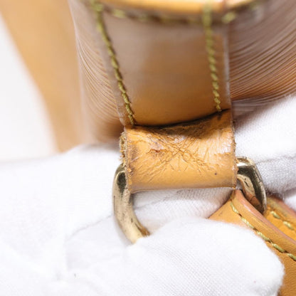 Louis Vuitton Petit Noe Handbag Epi Leather, YELLOW, LEATHER, Shoulder bag