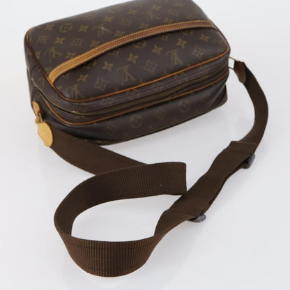 Louis Vuitton Reporter Bag Monogram Canvas, BROWN, CANVAS, Shoulder bag