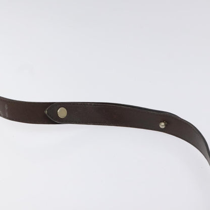 Christian Dior Vintage CD Flap Shoulder Bag Canvas, BROWN, CANVAS, Shoulder bag