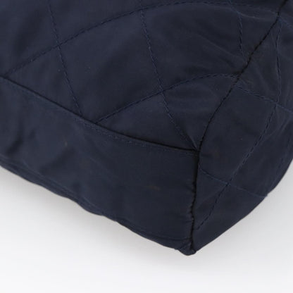 Prada Re-Edition 1995 Chain Tote Quilted Re-Nylon, NAVY, NYLON, Shoulder bag
