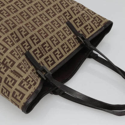 Fendi Zucca Tote bag Canvas, BEIGE, CANVAS, Tote bag