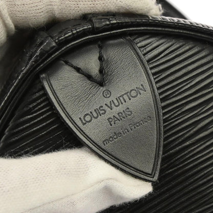 Louis Vuitton Speedy Handbag Epi Leather, BLACK, LEATHER, Handbag