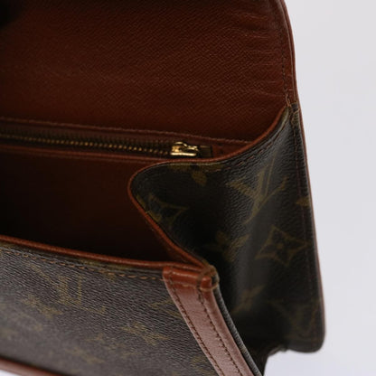 Louis Vuitton Dame Pochette Monogram Canvas, BROWN, CANVAS, Clutche & pouche