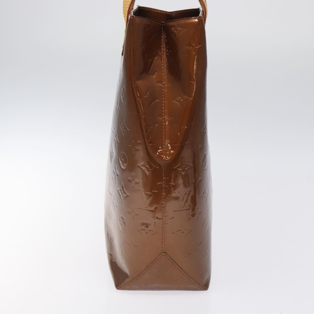 Louis Vuitton Reade Handbag Monogram Vernis, Brown, Patent Leather, Handbag