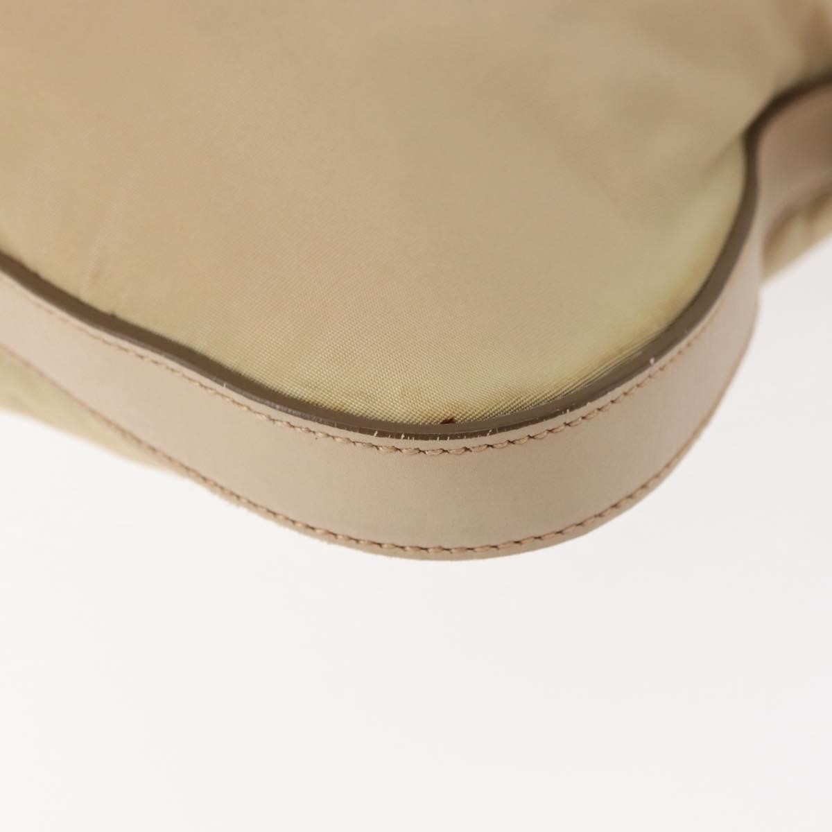 Prada Hobo Tessuto, BEIGE, NYLON, Shoulder bag
