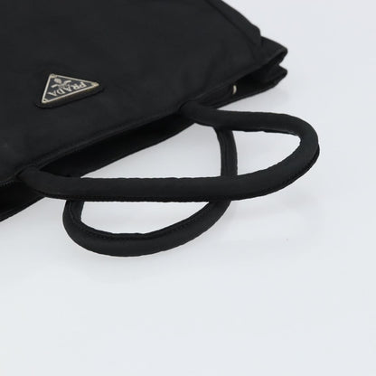 Prada Vintage Tote Nylon, BLACK, NYLON, Tote bag