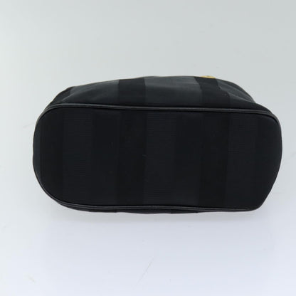 Salvatore Ferragamo Vintage Handbag Canvas, BLACK, CANVAS, Handbag