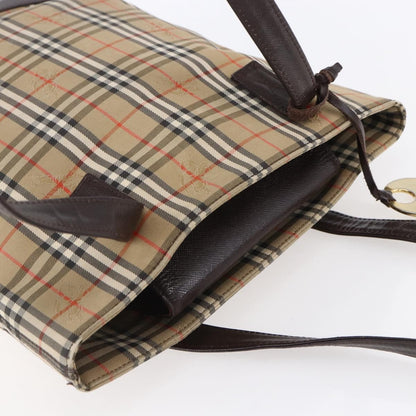 Burberry Vintage tote bag Canvas, BEIGE, CANVAS, Tote bag