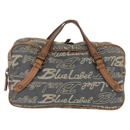Burberry Blue Label Handbag Denim, BLUE, DENIM_JEANS, Travel bag