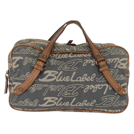 Burberry Blue Label Handbag Denim, BLUE, DENIM_JEANS, Travel bag