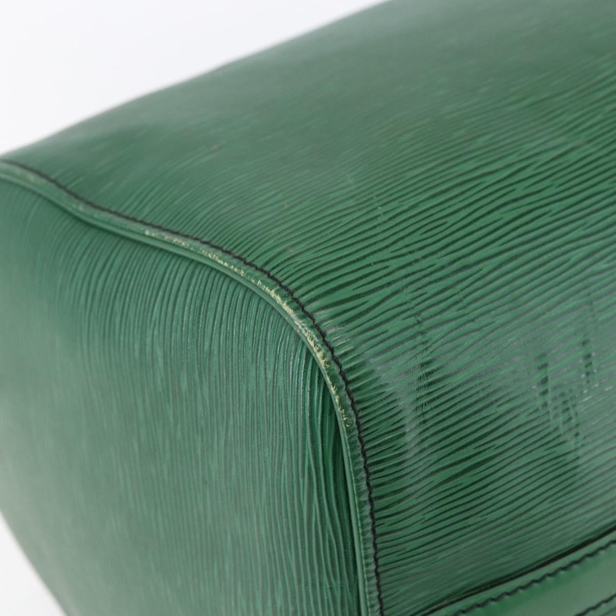 Louis Vuitton Speedy Handbag Epi Leather, GREEN, LEATHER, Handbag