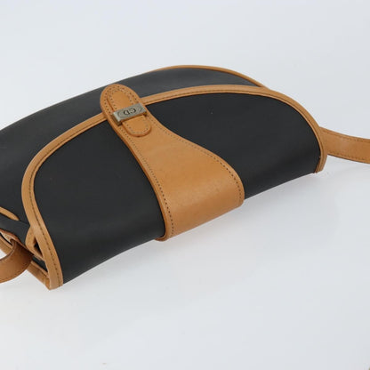 Christian Dior Vintage Shoulder Bag Canvas, BLACK, CANVAS, Shoulder bag