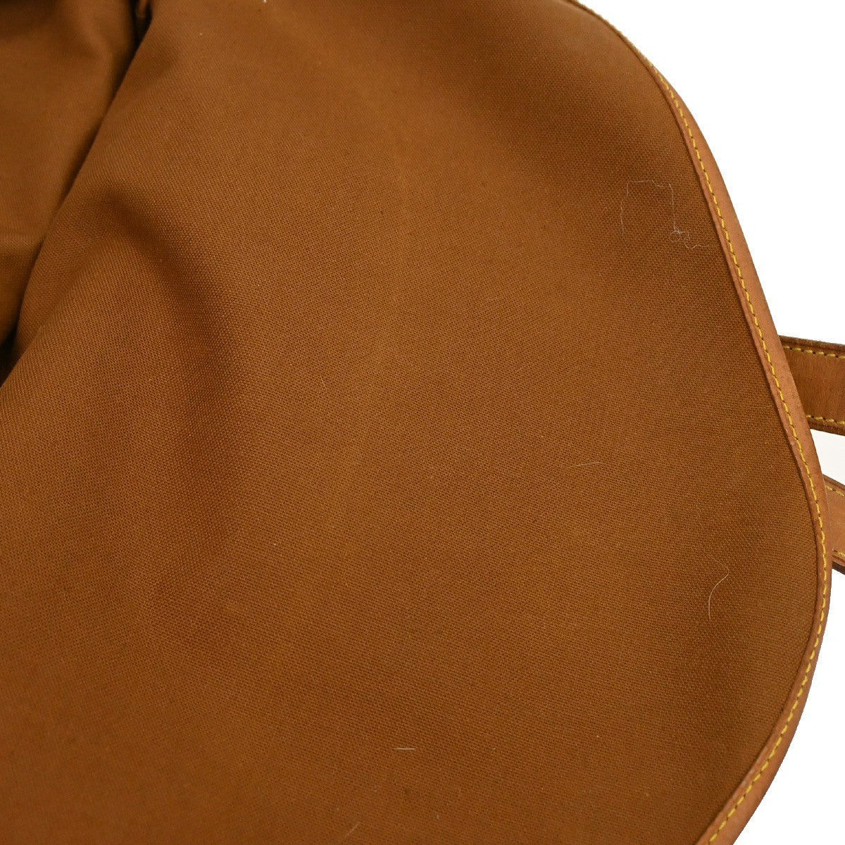 Louis Vuitton Saumur Handbag Monogram Canvas, Brown, Canvas, Shoulder Bag