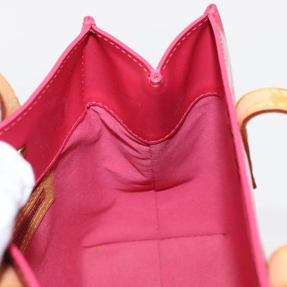 Louis Vuitton Reade Handbag Monogram Vernis, PINK, PATENT_LEATHER, Handbag