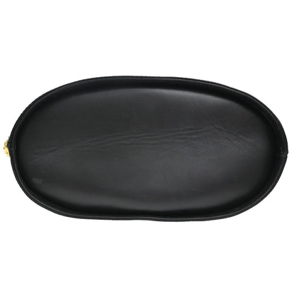 Salvatore Ferragamo Vintage Shoulder Bag Leather, BLACK, LEATHER, Shoulder bag