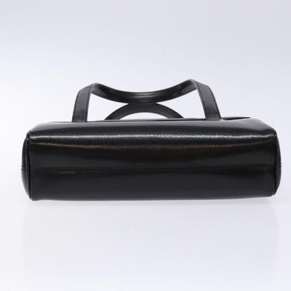 Gucci Vintage Handbag Leather, BLACK, LEATHER, Handbag