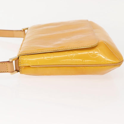 Louis Vuitton Thompson Street Handbag Monogram Vernis, YELLOW, PATENT_LEATHER, Shoulder bag