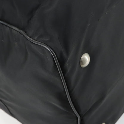 Prada Weekend Duffle Bag Tessuto, BLACK, NYLON, Travel bag