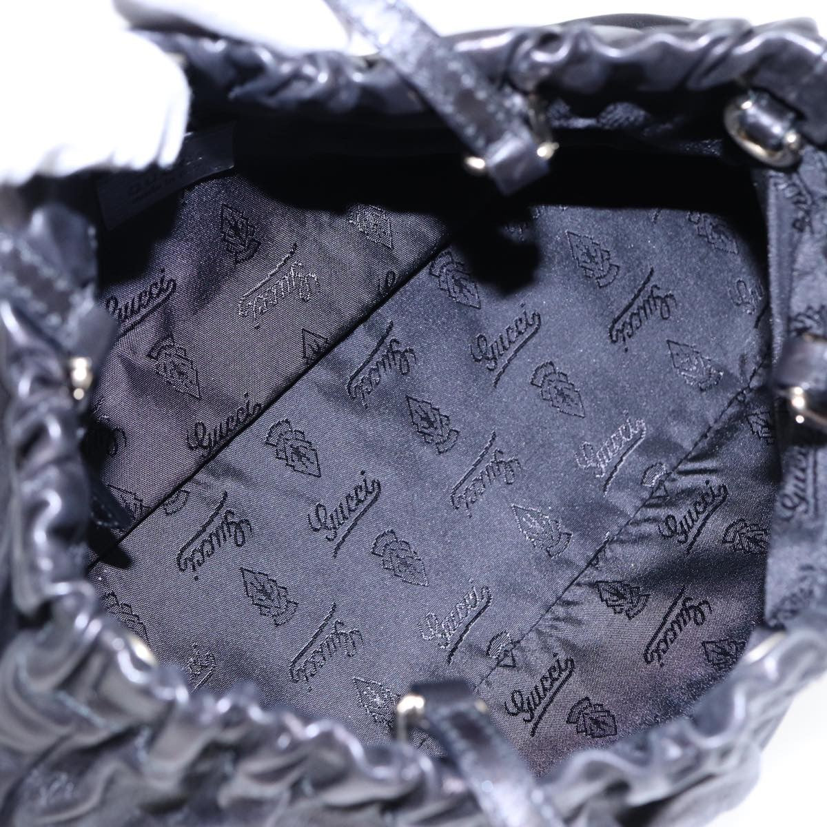 Gucci Heart Crest Handbag Leather, BLACK, LEATHER, Handbag