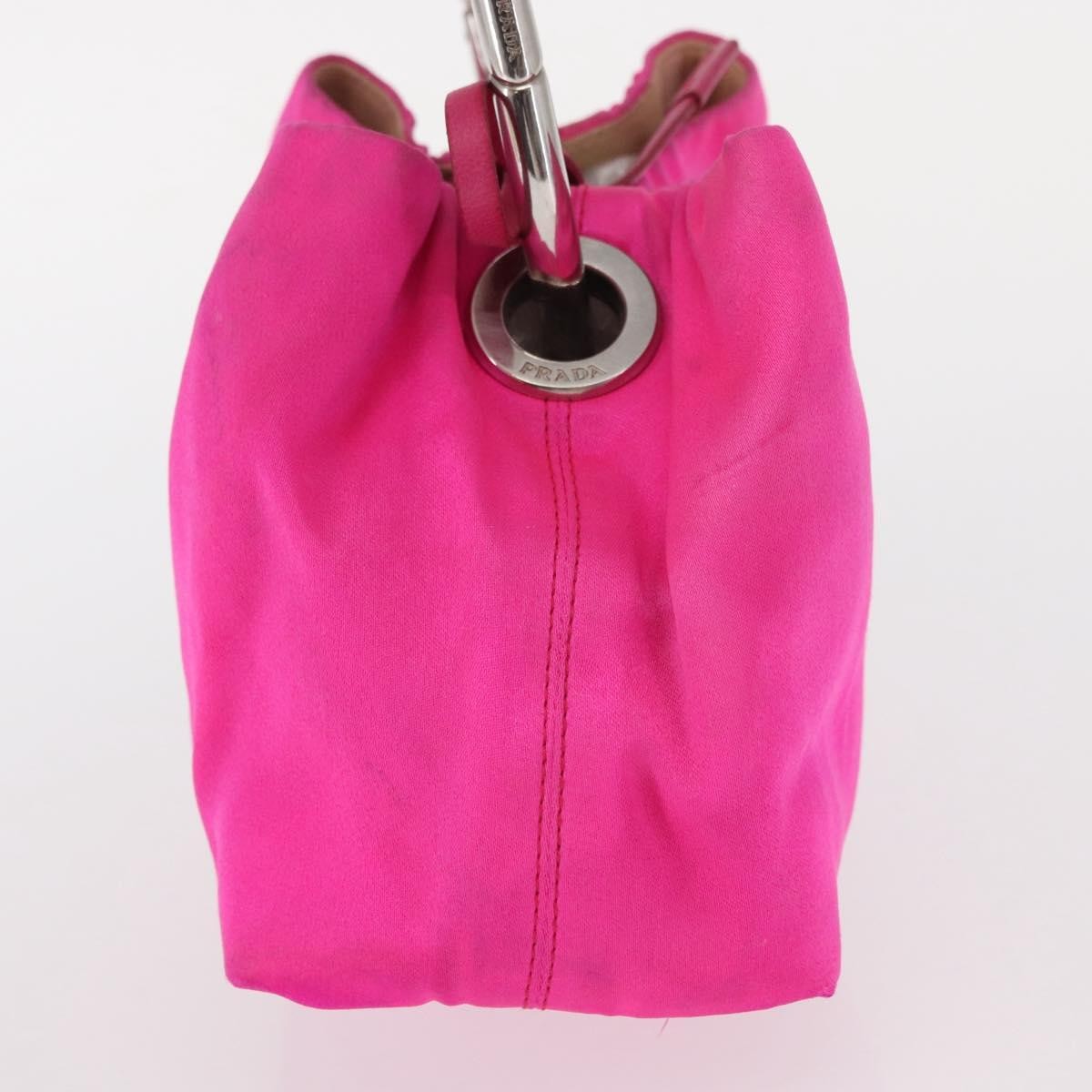Prada Vintage Handbag Satin, PINK, SILK, Handbag