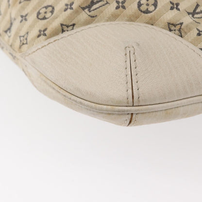 Louis Vuitton Marina Handbag Mini Lin Croisette, BEIGE, CANVAS, Handbag