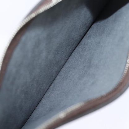 Louis Vuitton Neverfull Pochette Leather, BROWN, LEATHER, Clutche & pouche