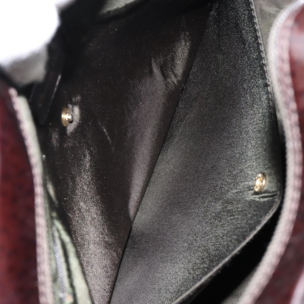 Christian Dior Vintage Saddle Bowler Bag Trotter Canvas, BROWN, CANVAS, Handbag