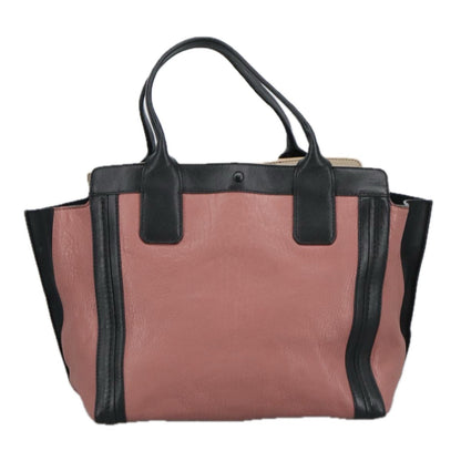 Chloe Alison East West Tote Leather, PINK, LEATHER, Tote bag