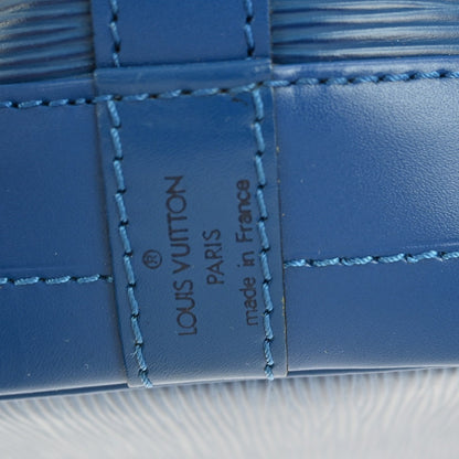 Louis Vuitton Noe Handbag Epi Leather, BLUE, LEATHER, Shoulder bag