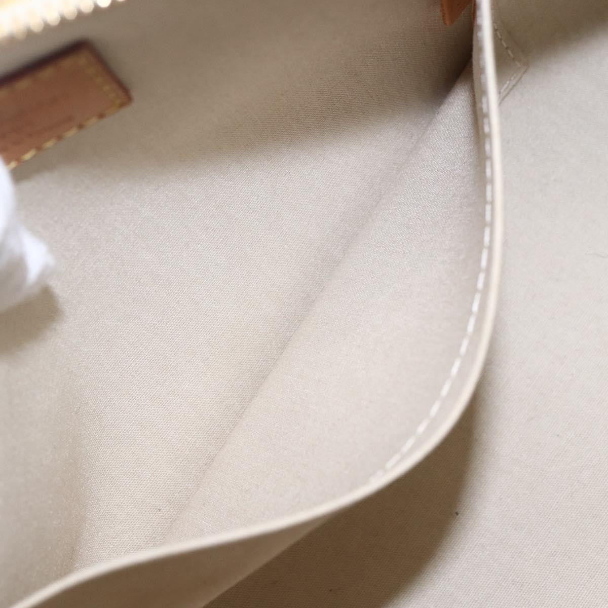 Louis Vuitton Sherwood Handbag Monogram Vernis, BEIGE, PATENT_LEATHER, Handbag