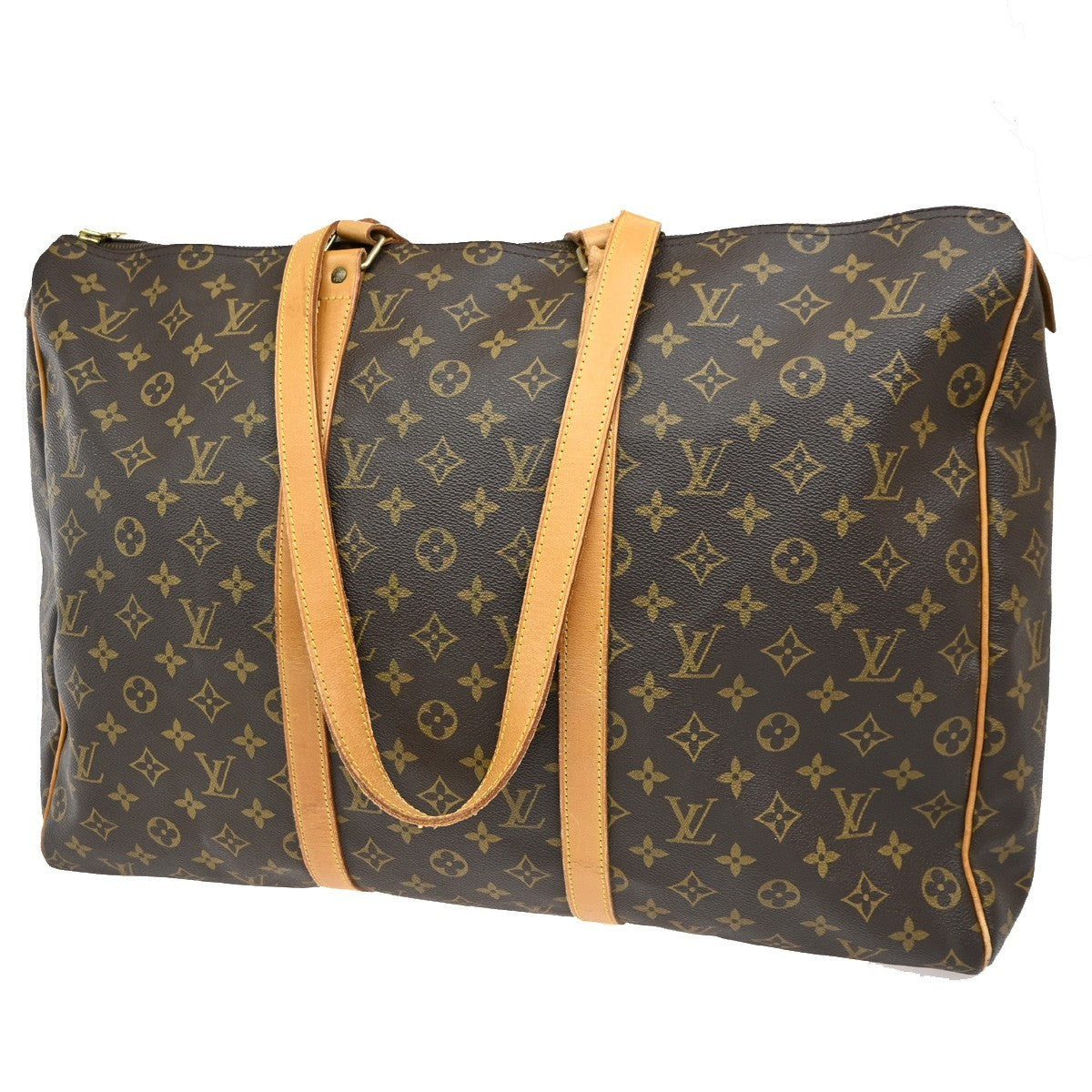 Louis Vuitton Flanerie Handbag Monogram Canvas, BROWN, CANVAS, Travel bag