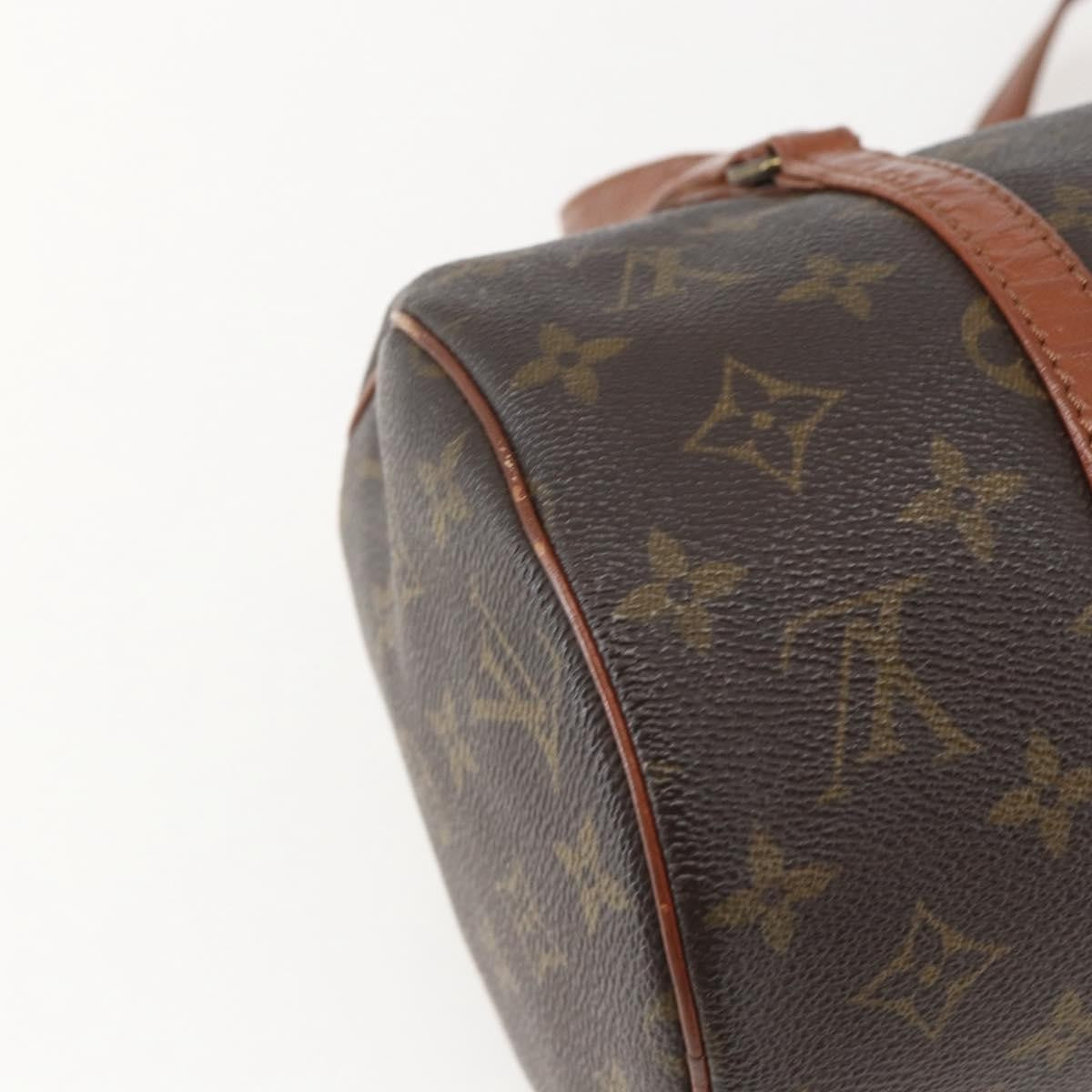 Louis Vuitton Papillon Handbag Monogram Canvas, BROWN, CANVAS, Handbag